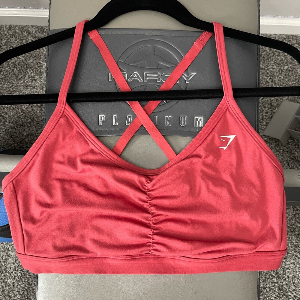 gymshark bra, size L. only worn 3x